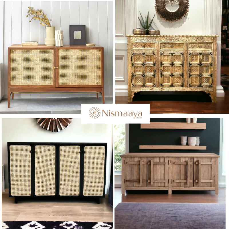  Purchase High-Quality Wooden Cabinets and Sideboards for Your Dining Room at Nismaaya Decor