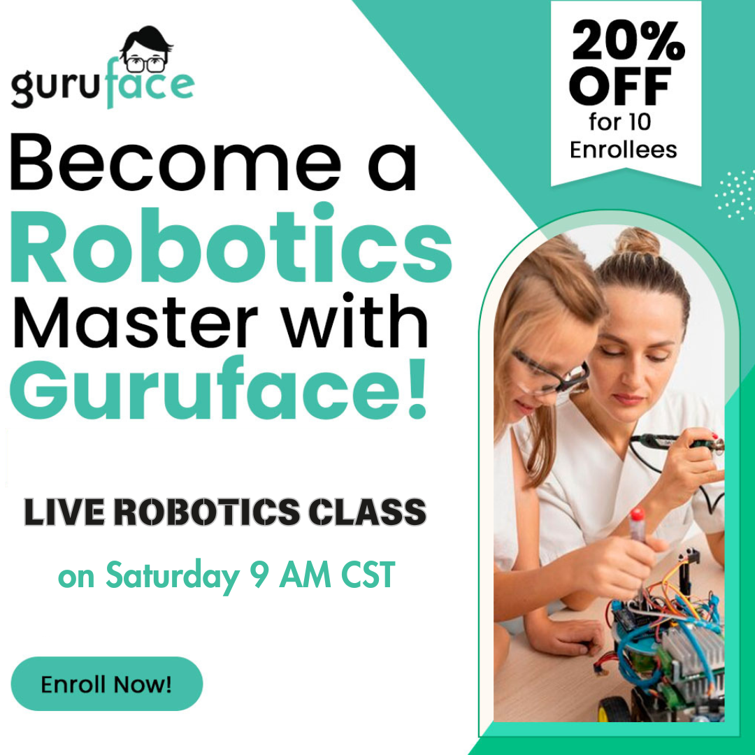  Live Robotics Learning for Beginners