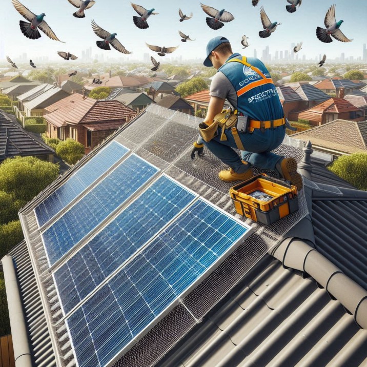  Solar Panel Bird Proofing In Melbourne