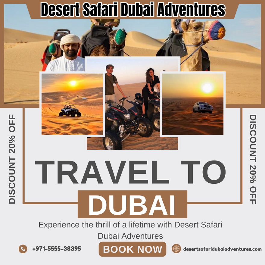  Morning Desert Safari Dubai / +971555538395