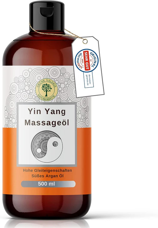  Yin Yang Massageöl 500 ML XXL – Entspannung und Balance für Körper und Geist