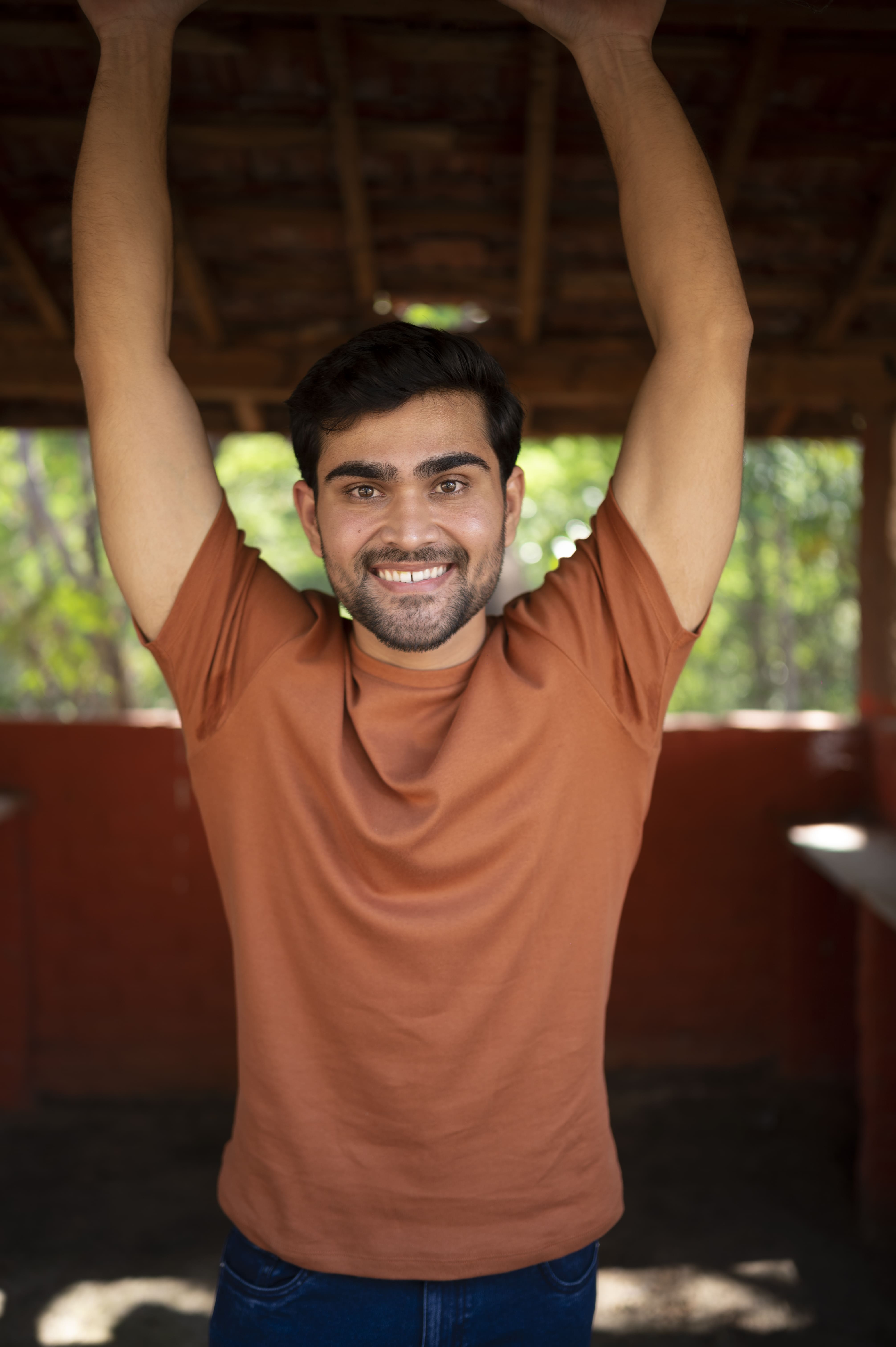  Shop Organic Cotton Golden Oak Men 's T-shirt online-Atelange