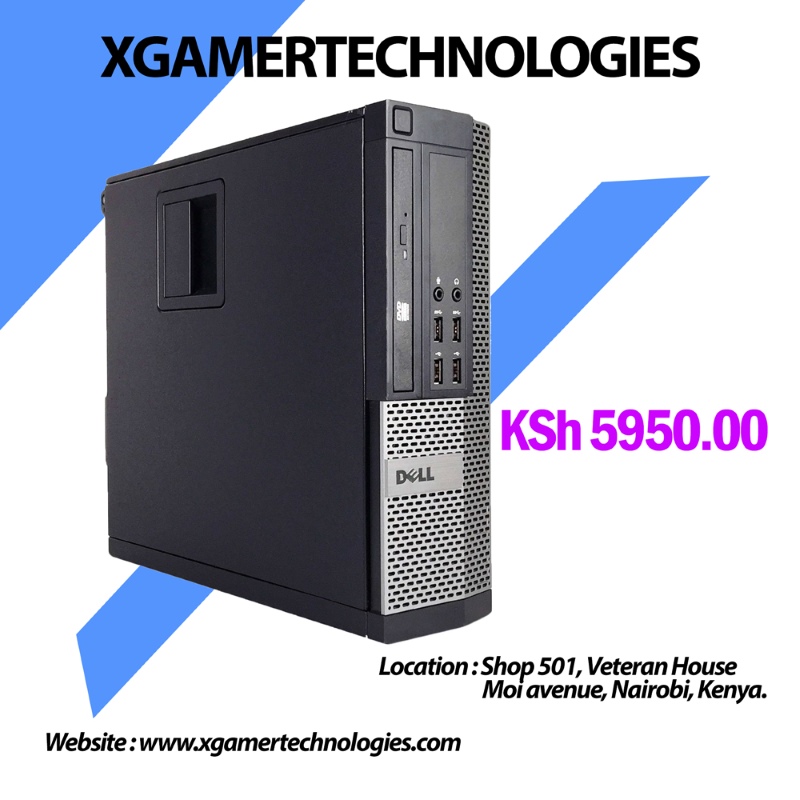  Refurbished desktop with 250GB HDD and 2GB RAM