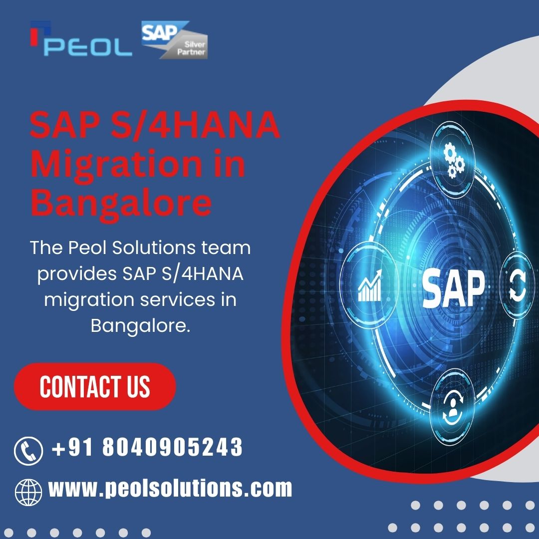  SAP S/4HANA Migration in Bangalore KA