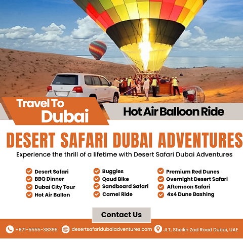  Hot Air Balloon Adventures Dubai / +971555538395