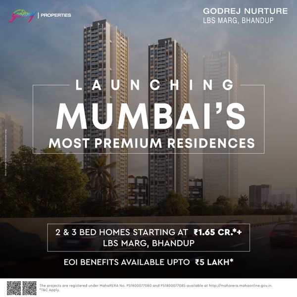  2 3 BHK Flats LBS Marg in Mumbai