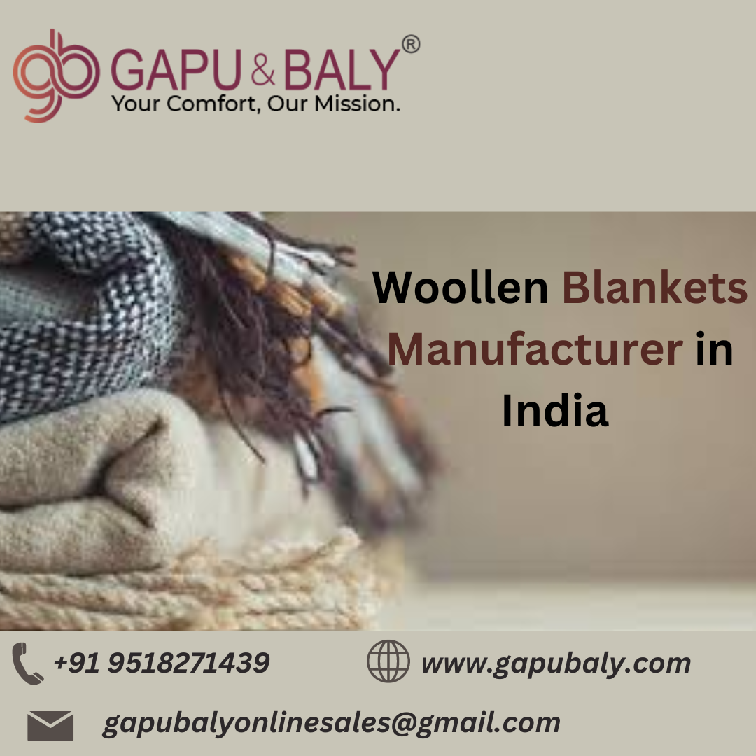  Woollen Blankets Manufacturer in India