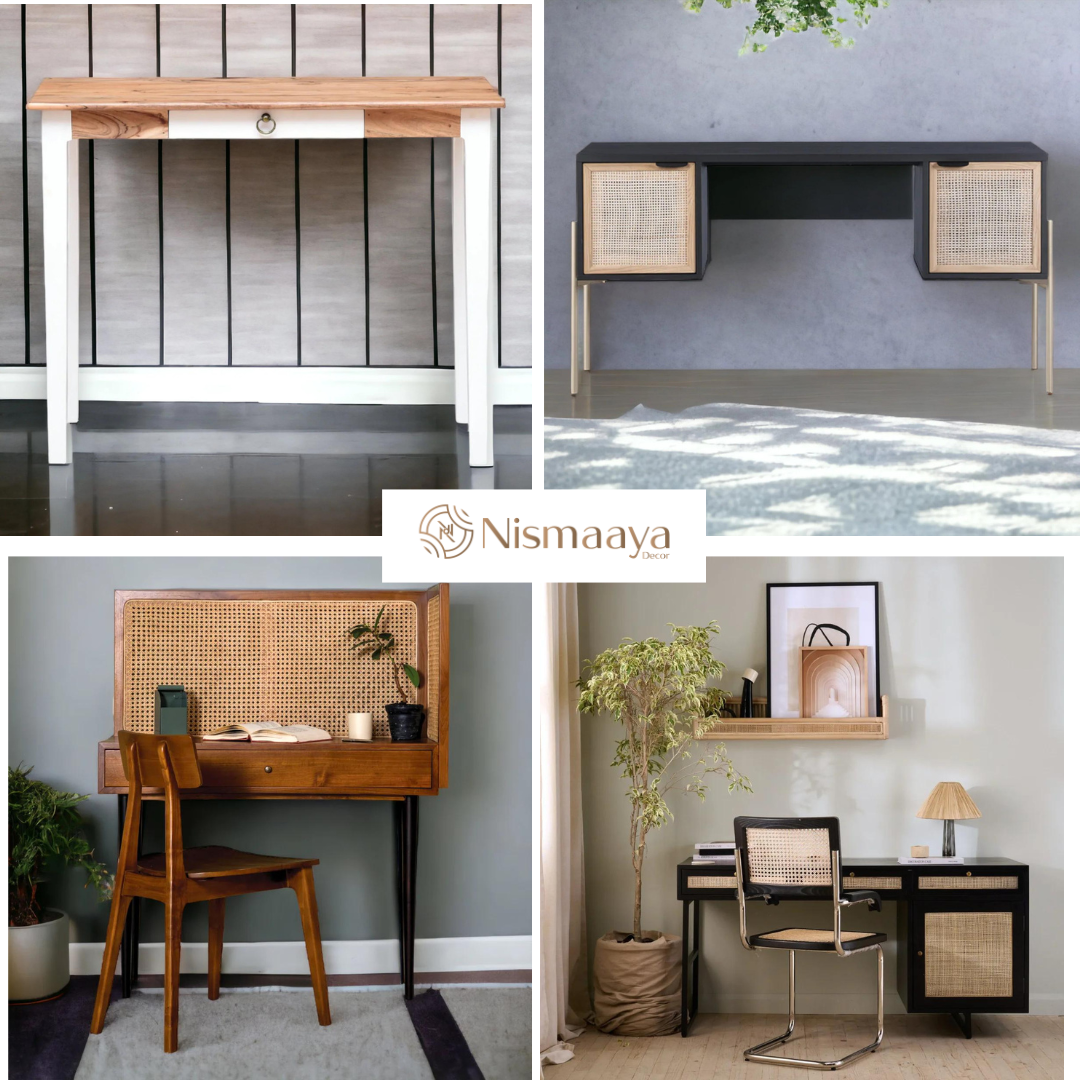  SHOP Modern Study Tables at Nismaaya Decor for a Sleek and Comfortable Study Environment