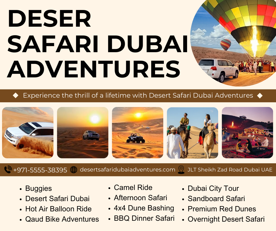  Desert Safari Dubai Adventures / +971555538395