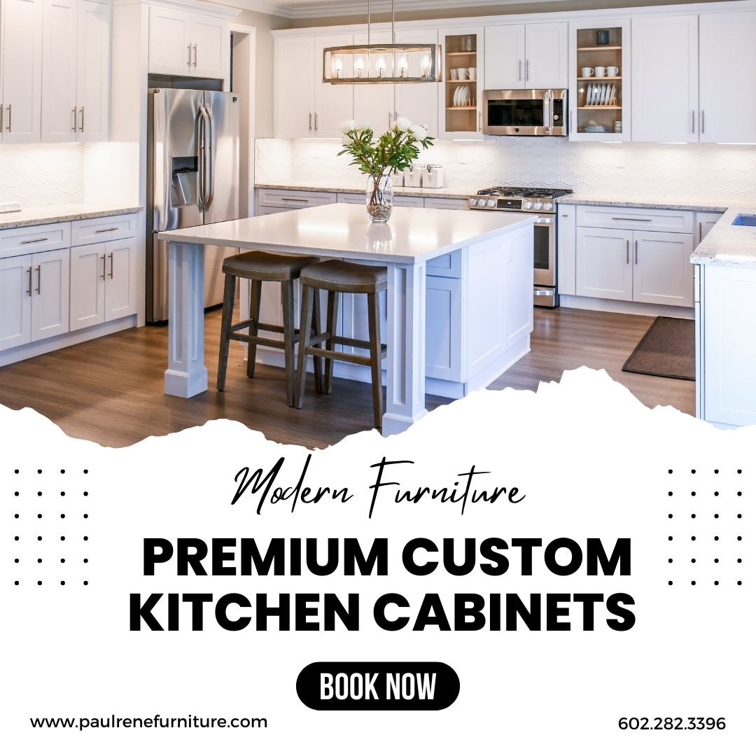  Premium Custom Kitchen Cabinets in Phoenix – Tailored to Your Style!