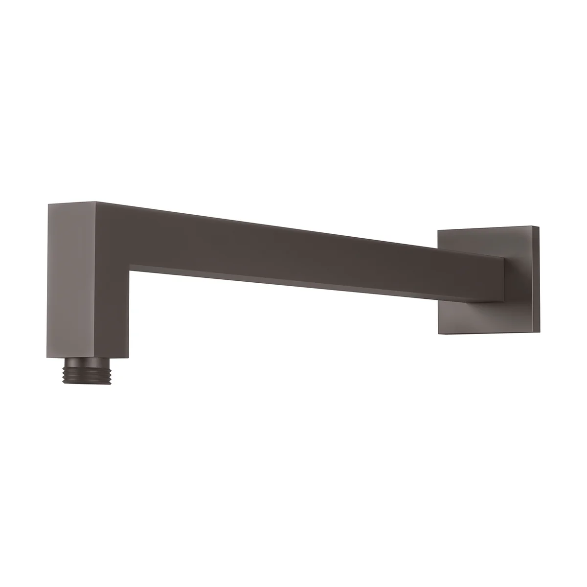  Phoenix Lexi Shower Arm Square 400mm - Gun Metal