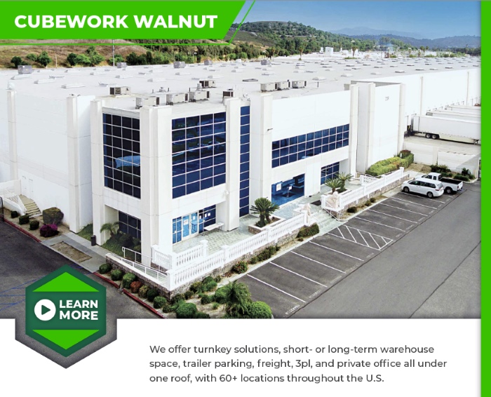  Trucking Terminals and Cross Dock at Cubework Walnut with No Hidden Fees