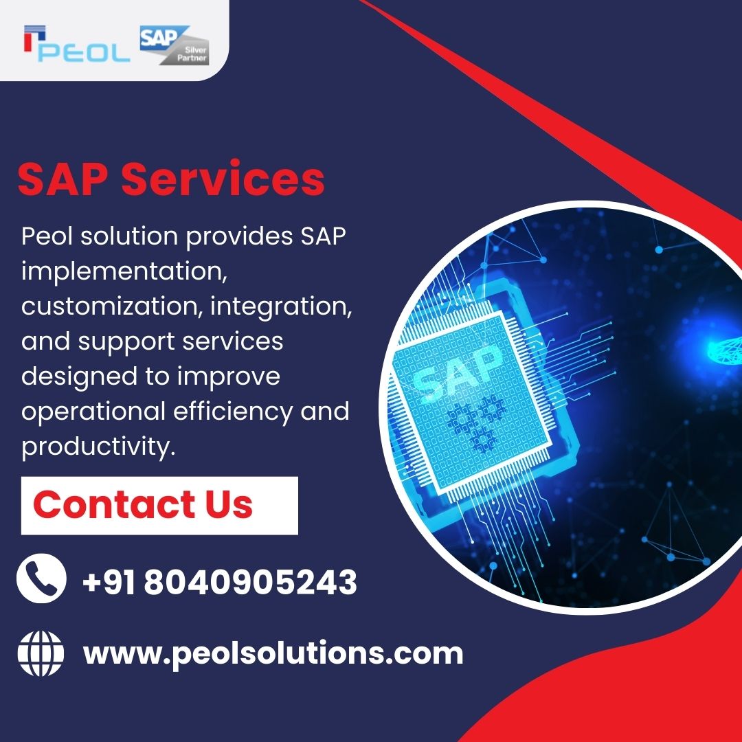  SAP Services in Bangalore|SAP Services in India