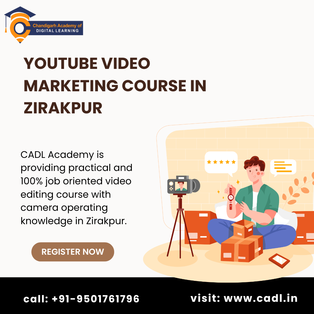  Youtube Video Marketing Course In Zirakpur