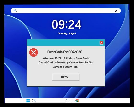  How to fix 0xC004C020 Windows Update Error