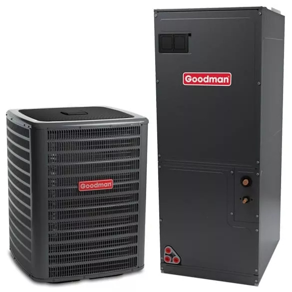  Goodman 2 Ton 14.3 SEER2 24000 BTUh V/S Heat Pump System