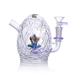  IC GLASS | Pineapple Puff Palace Recycler | ICRI60