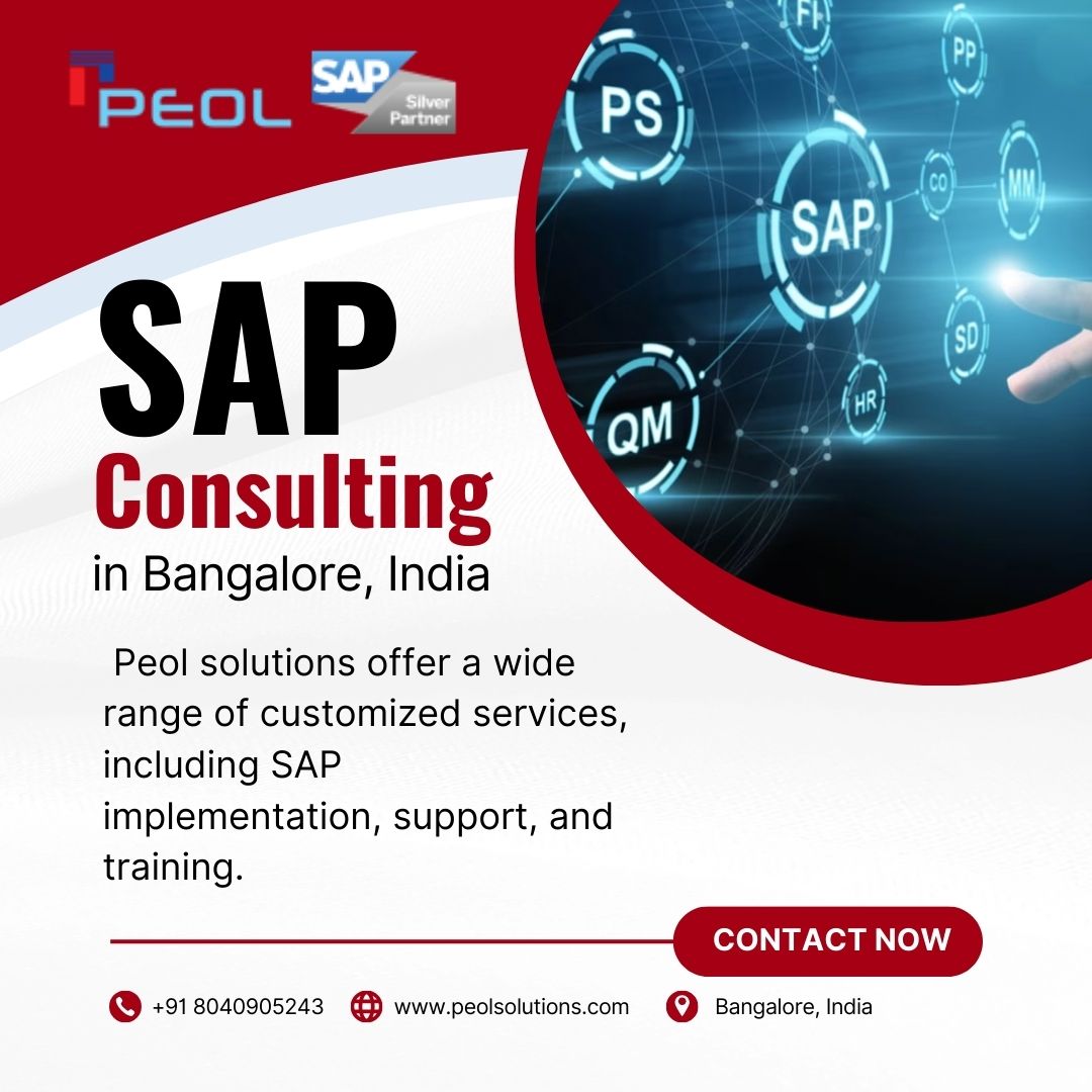  SAP Consulting in Bangalore