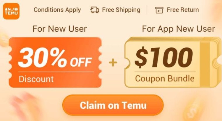  temu.com 30% OFF + bundle coupons