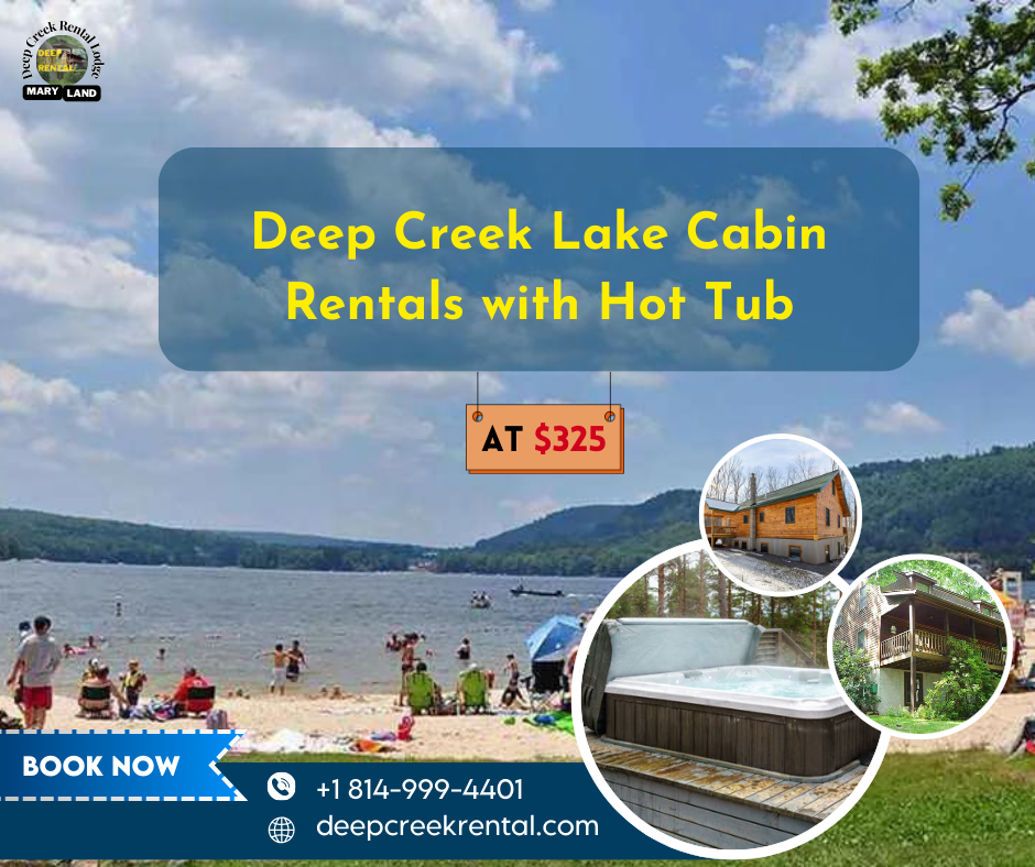  Experience Deep Creek Lake Cozy Cabin Rentals with Hot Tubs at White Oak Lodge