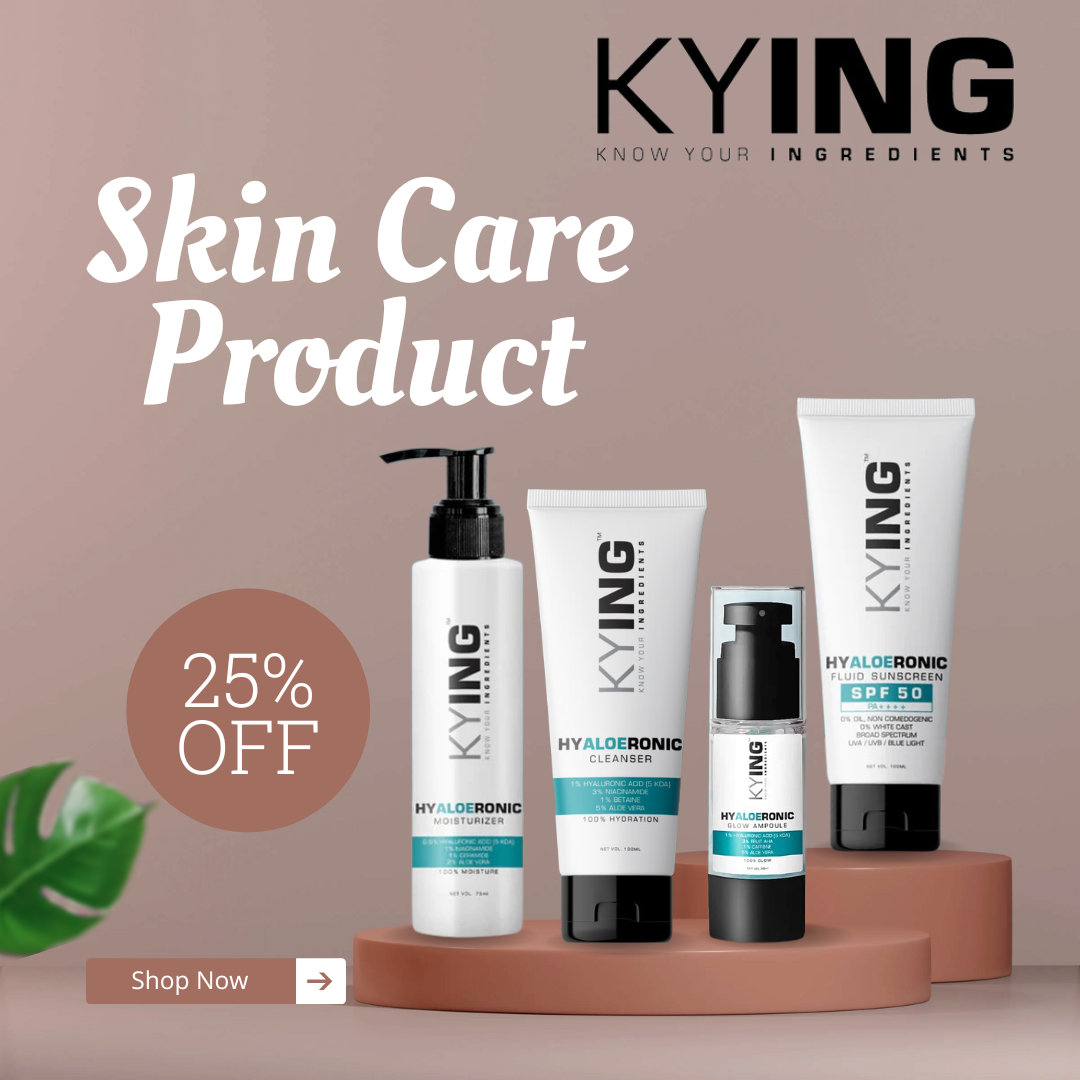  KYING Hyaloeronic Skin care Routine