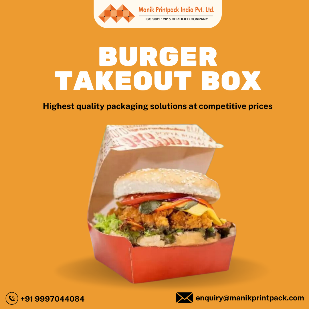  Elevate Your Brand with Custom Takeout Burger Boxes