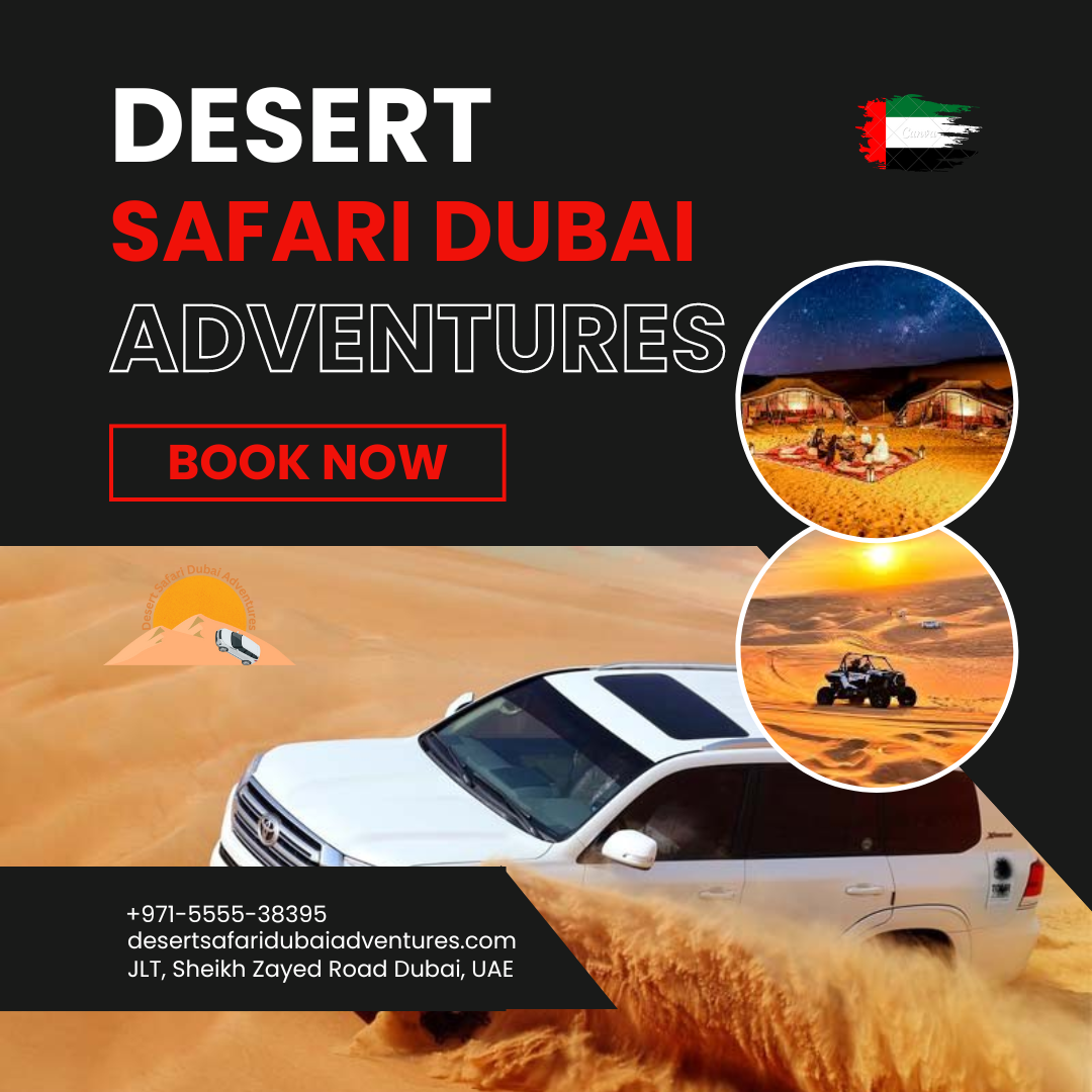  Dubai Desert Safari Adventures +971555538395