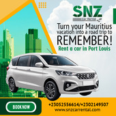  Luxury Car Rental Mauritius - SNZ