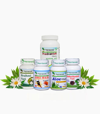  PMS Care Pack for Menstrual Pain & Hormonal Imbalance By Planet Ayurveda