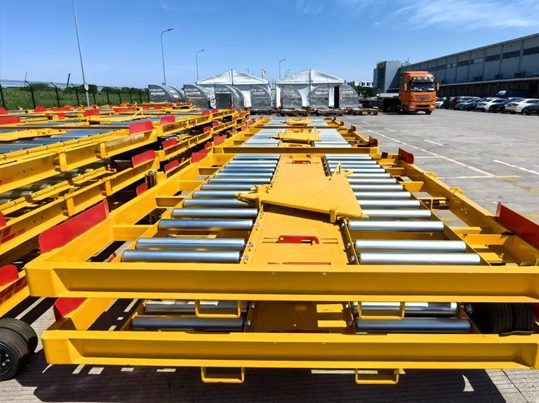  7 tons container board trailer