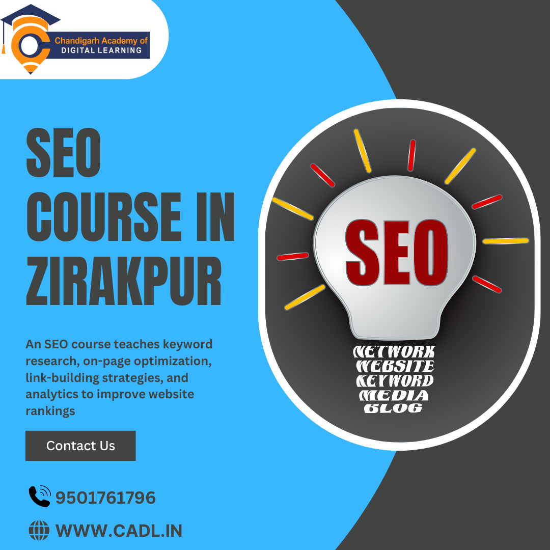  Seo Course In Zirakpur