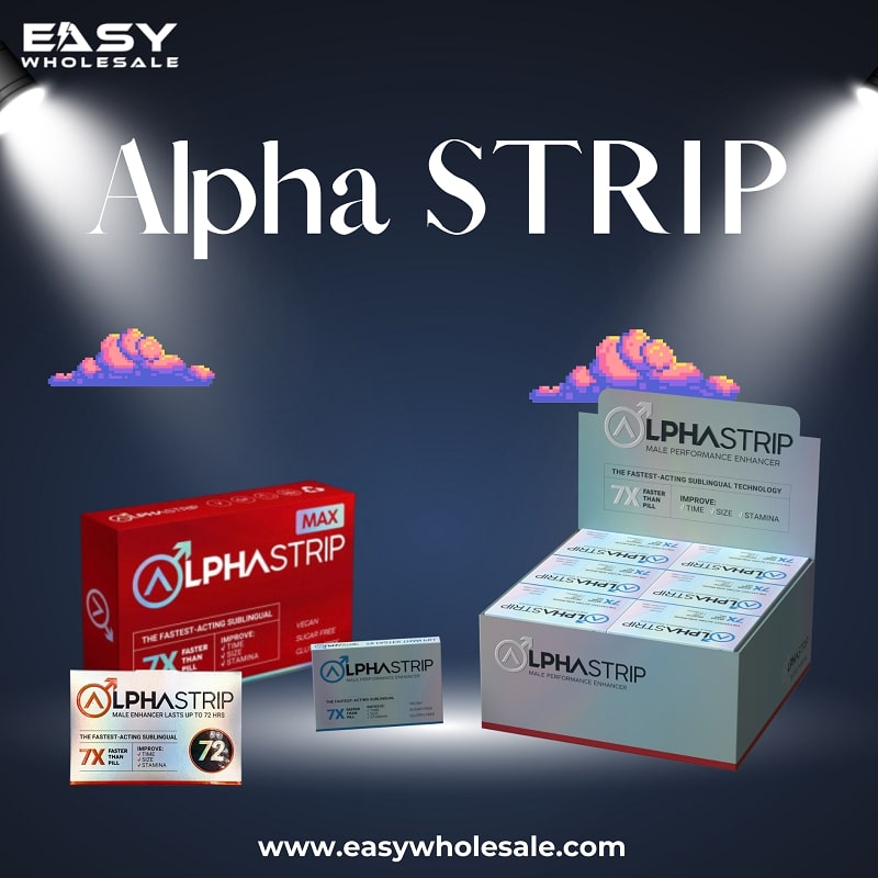  AlphaStrip Male Performance Enhancer - Max Strength Formula