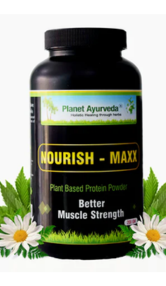  Natural Plant Based Protein Powder - Nourish Maxx By Planet Ayurveda