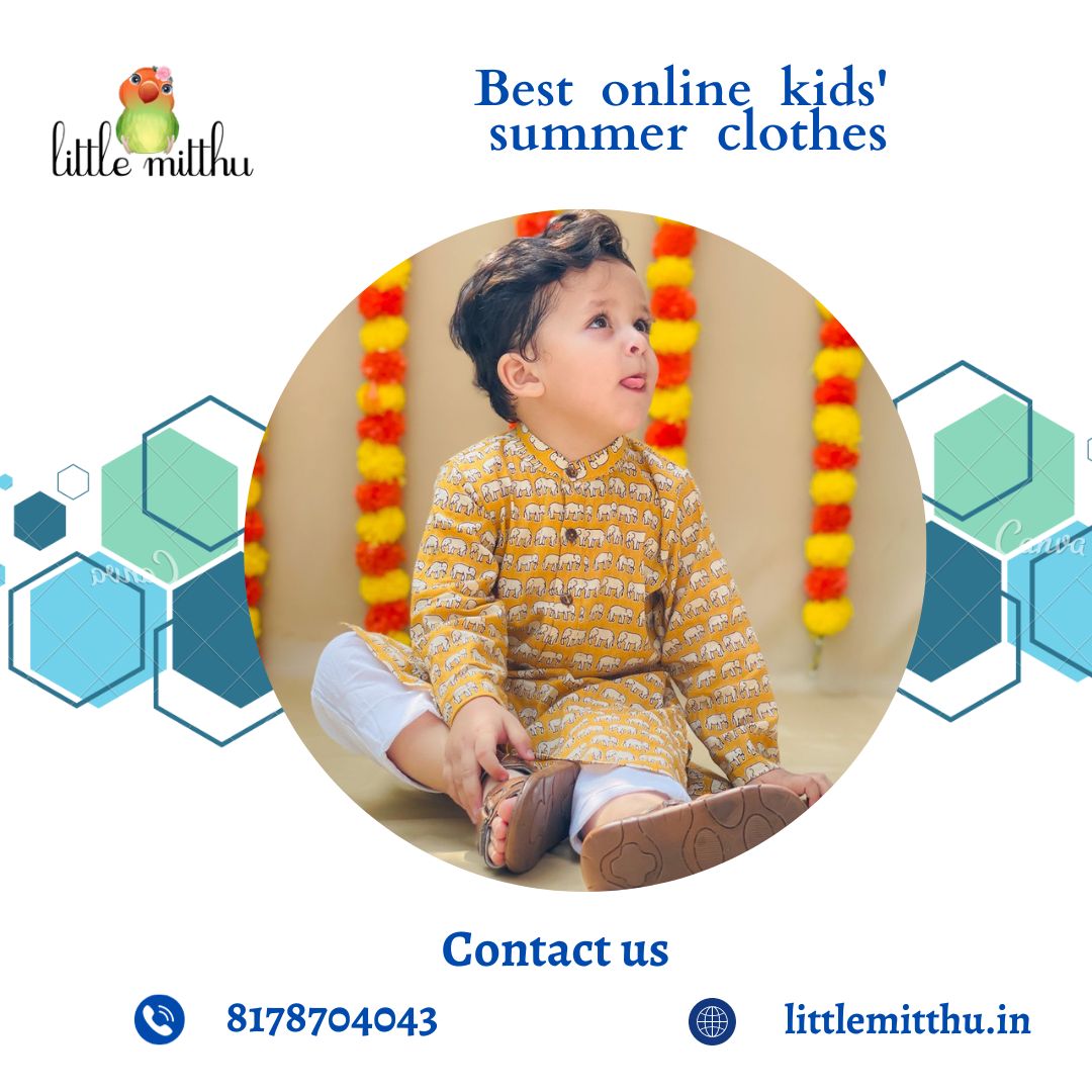  Best online kids' summer clothes in India