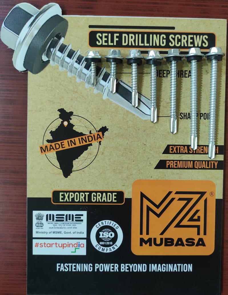  Introducing Mubasa Powers Pvt Ltd: Your trusted source for High- Quality Self -Drilling Screws