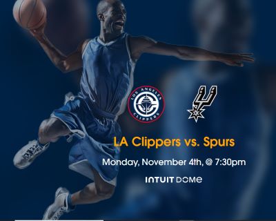  LA Clippers vs. Spurs Tickets 2024