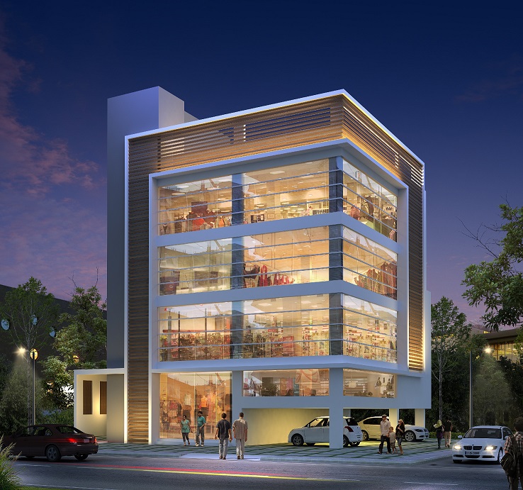  sale of commercial property with  Jewellery Showroom space in Jubileehills Rd  36