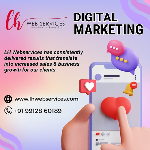  LH Webservices digital marketing website & mobile app development Company in  Hyderabad.