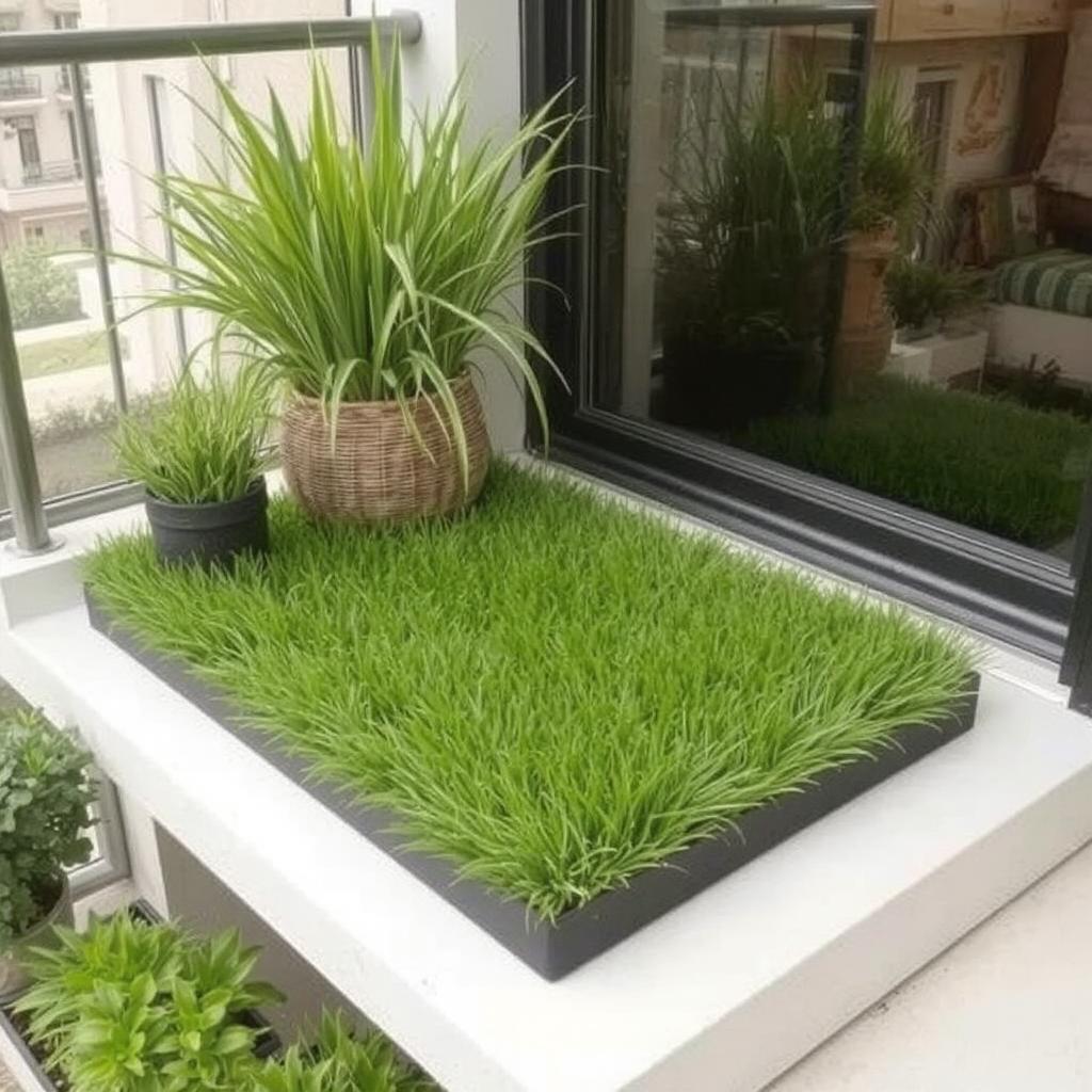  Are You Looking For Natural Green Grass For Balcony