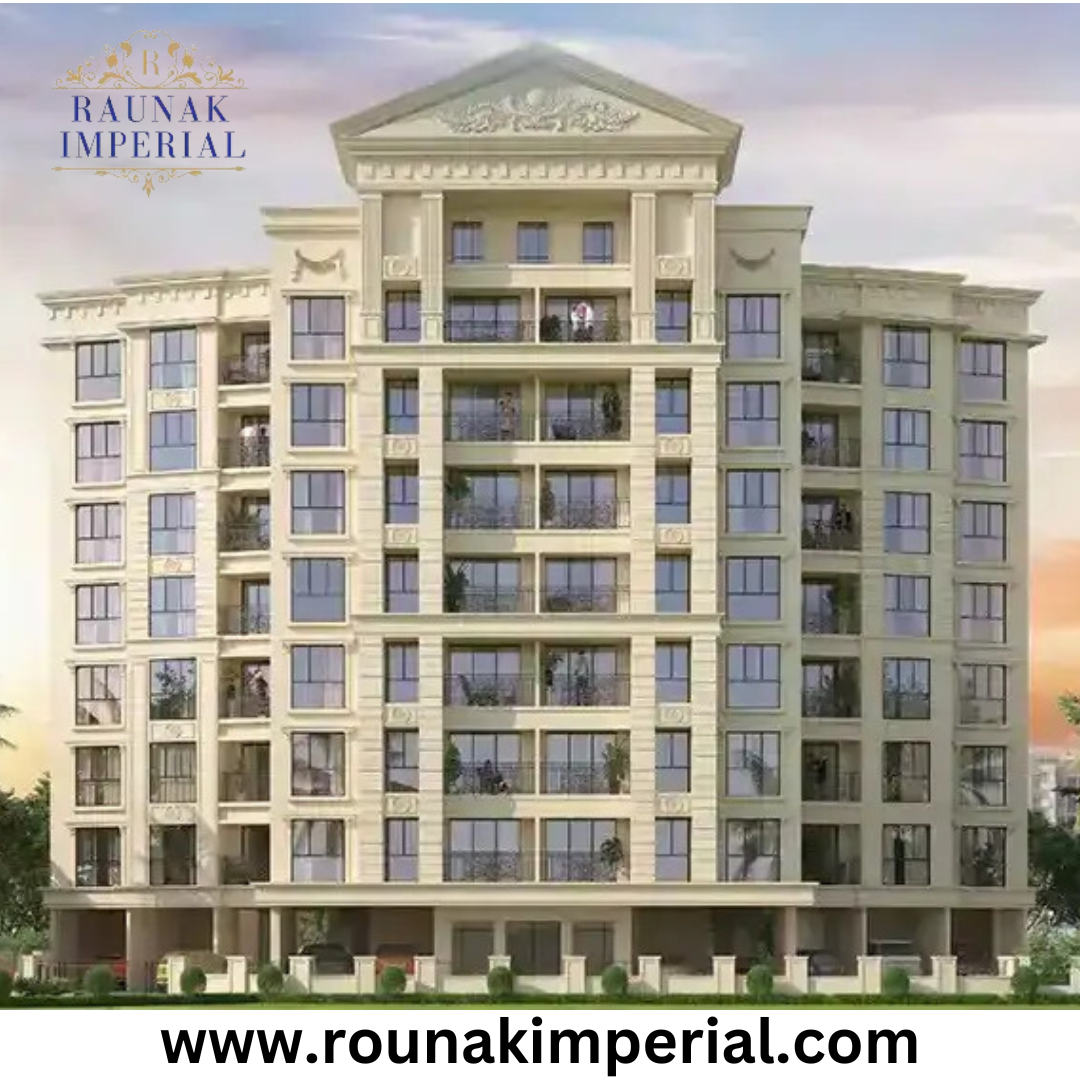  Raunak Imperial Thane Sample Flat Floor Plan 1 2 3 BHK