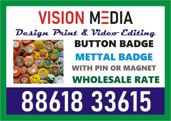  Specialised in Pin Badge | Rubber Stamp | Flex | Sign Board | 2089