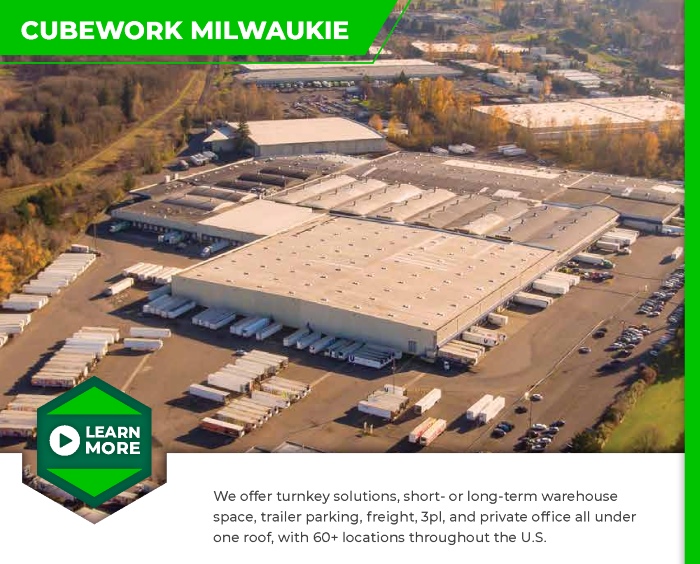  Flexible Warehouse Space at Cubework Milwaukie with no hidden fees