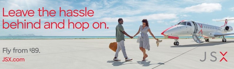  jsx. com $100 off first flight