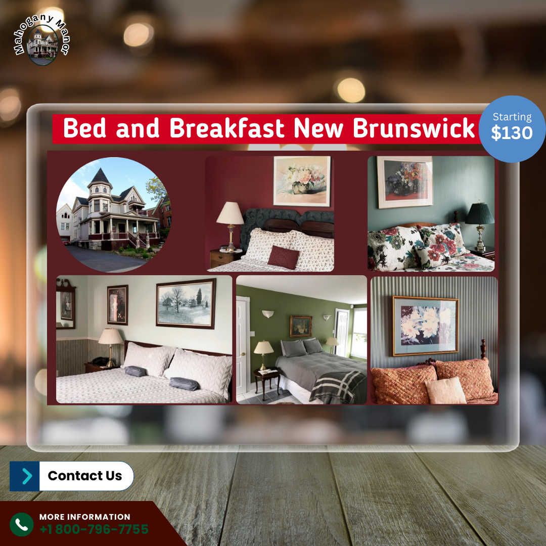  Relax in Style at the Cranberry Wine Room: Bed and Breakfast Saint John, NB