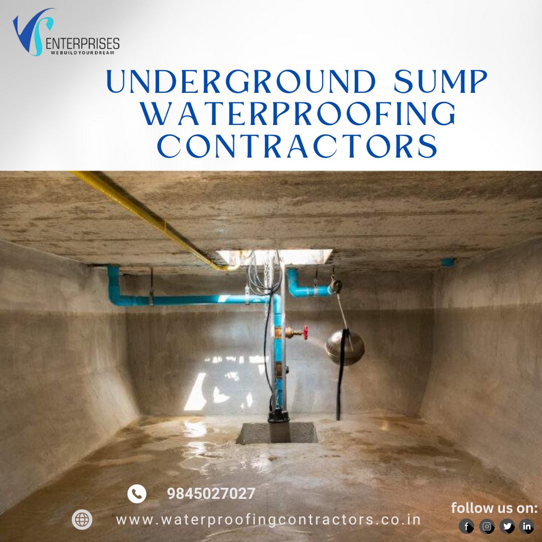  Underground Sump waterproofing contractors in Bangalore