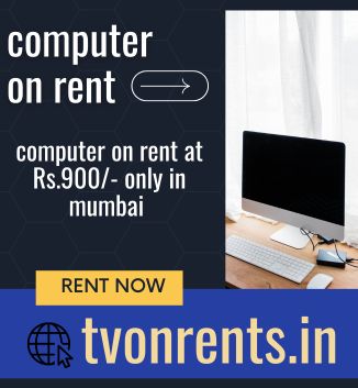  computer on rent at Rs.900 only in mumbai