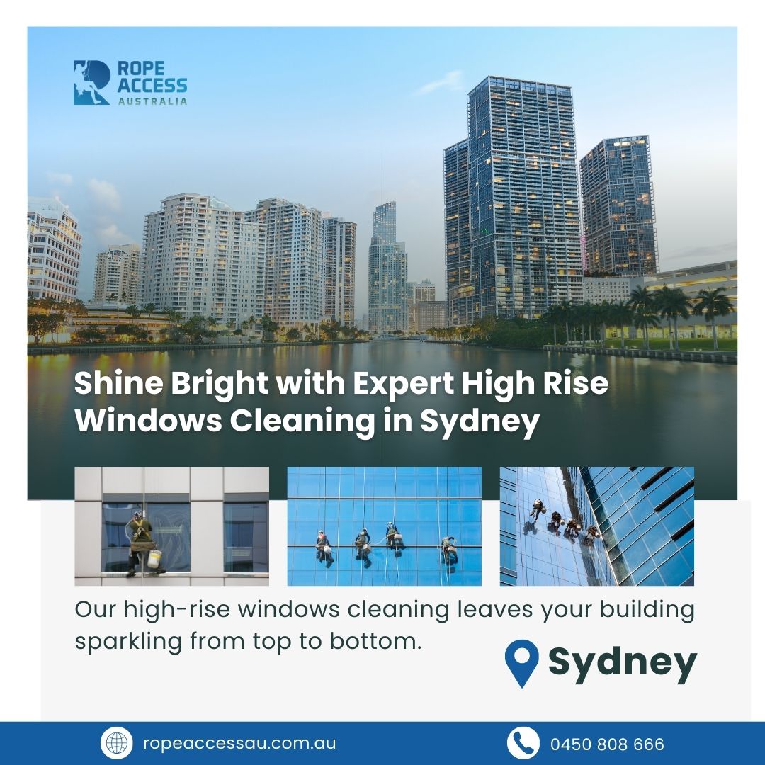  Professional High Rise Windows Cleaning in Sydney