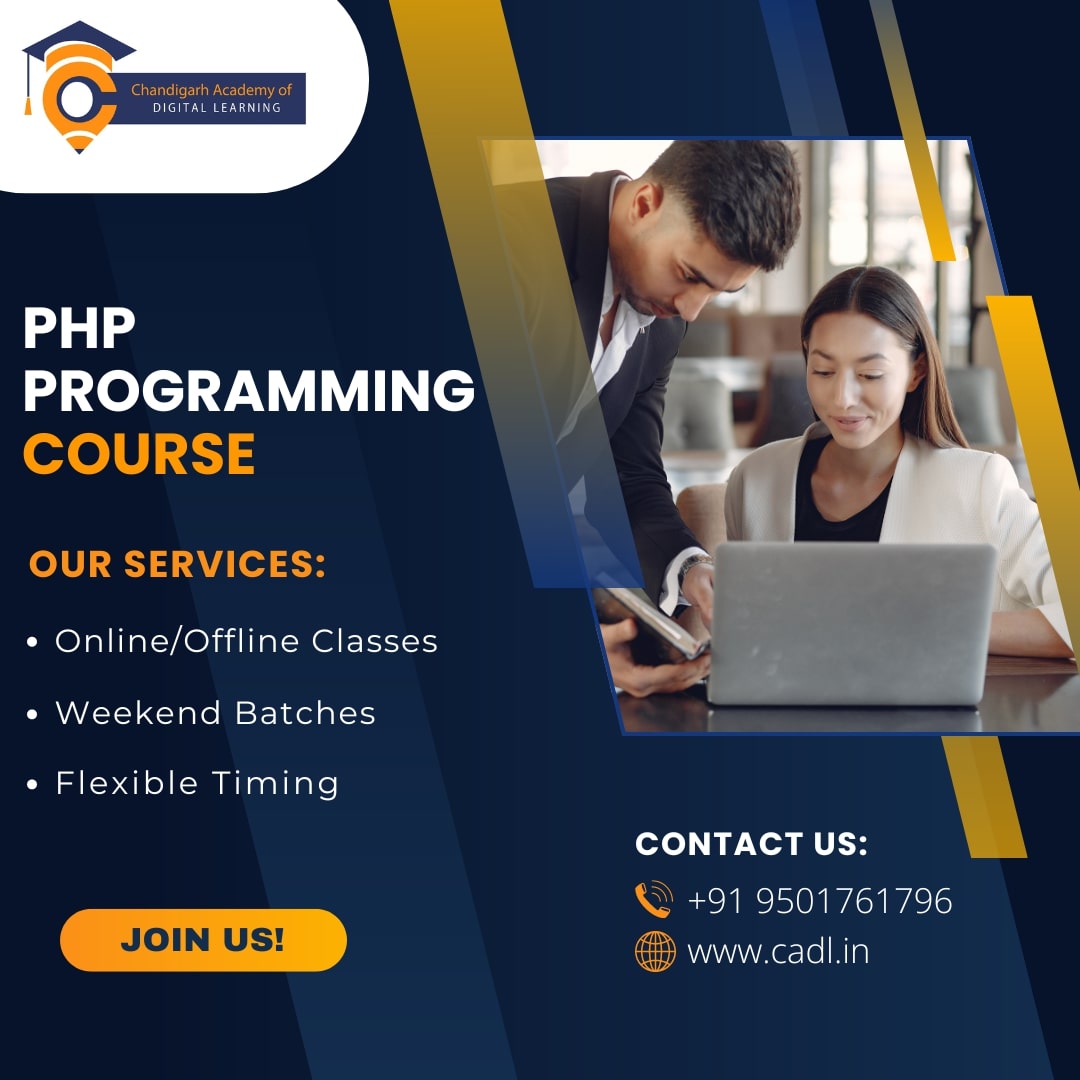  PHP Programming Course In Zirakpur