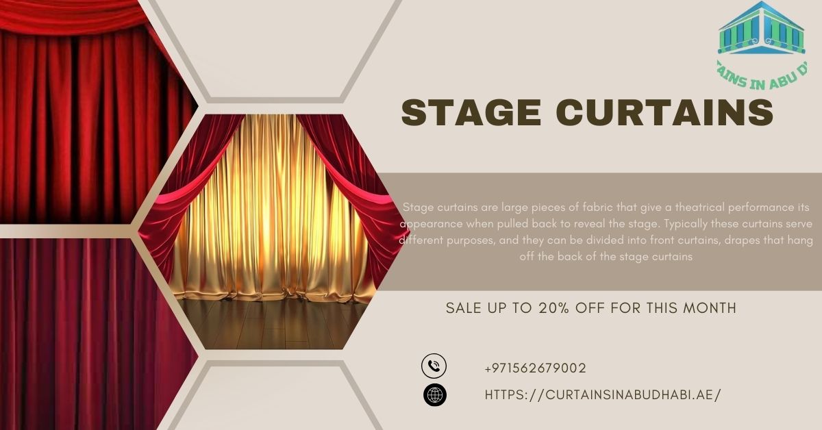  Stage Curtains in Abu Dhabi: Enhancing Theatrical Experiences with Elegance and Functionality