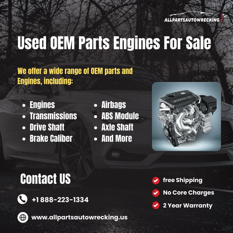  Used OEM Parts Engines in Dallas | All Parts Auto wrecking